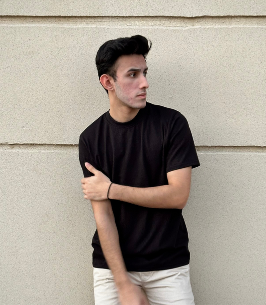 Black Fitted Tee