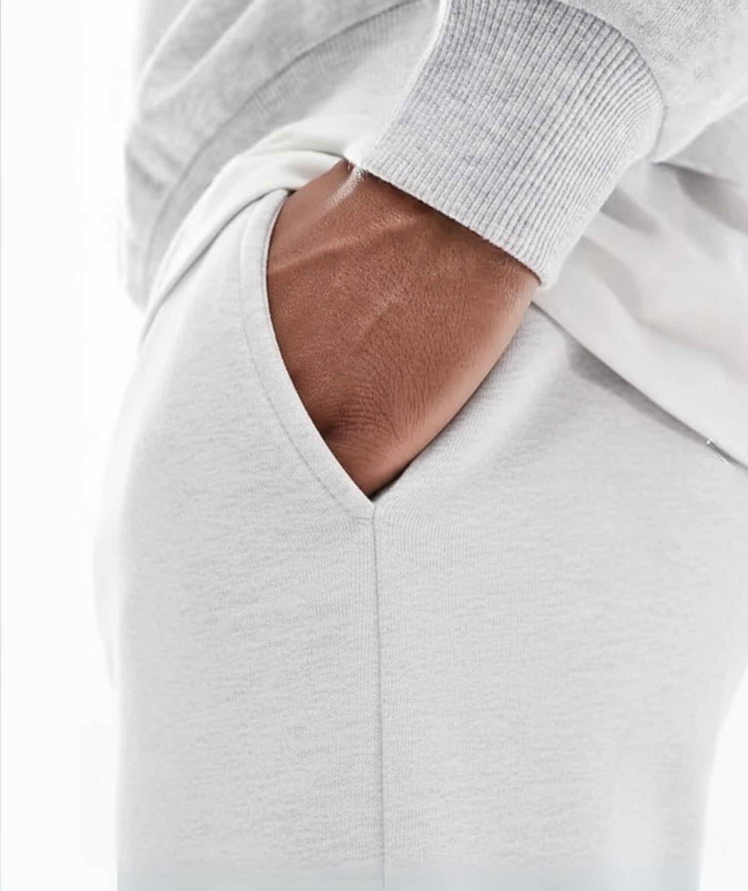 Shop our Ice Marl Terry Cotton Sweatpants for ultimate comfort and style. Featuring a clean straight-leg fit, three pockets, and premium soft fabric. Your go-to for relaxed days.