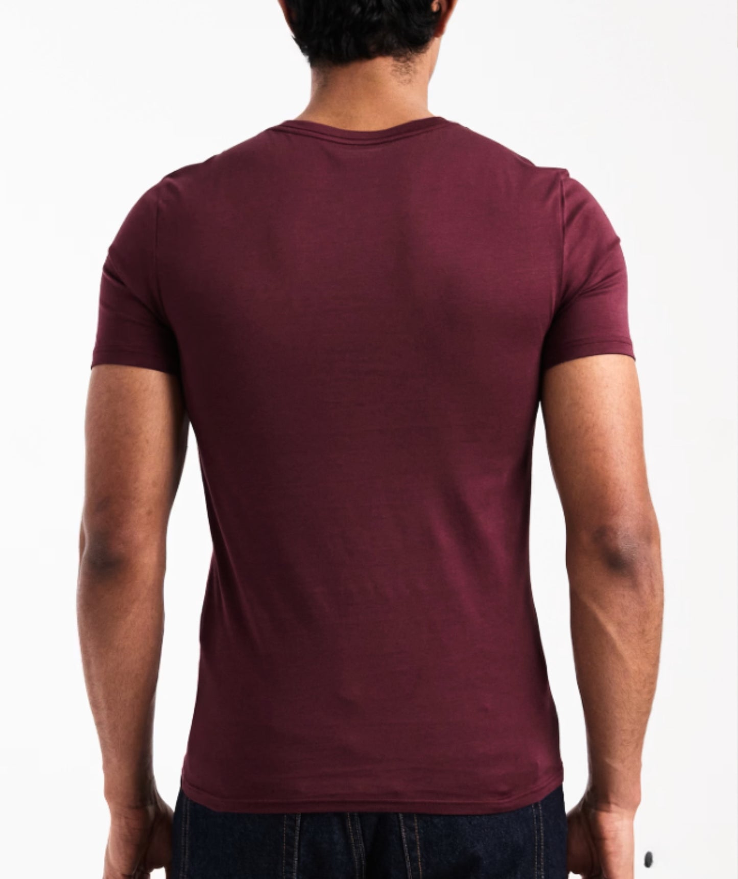 Maroon Slim Fit Tee