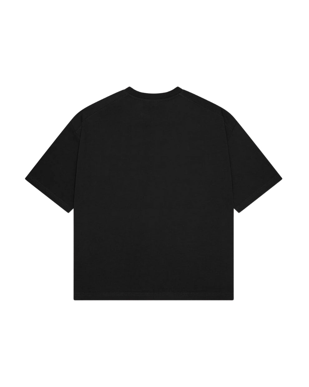 Oversized boxy tee in Black - Pakistan