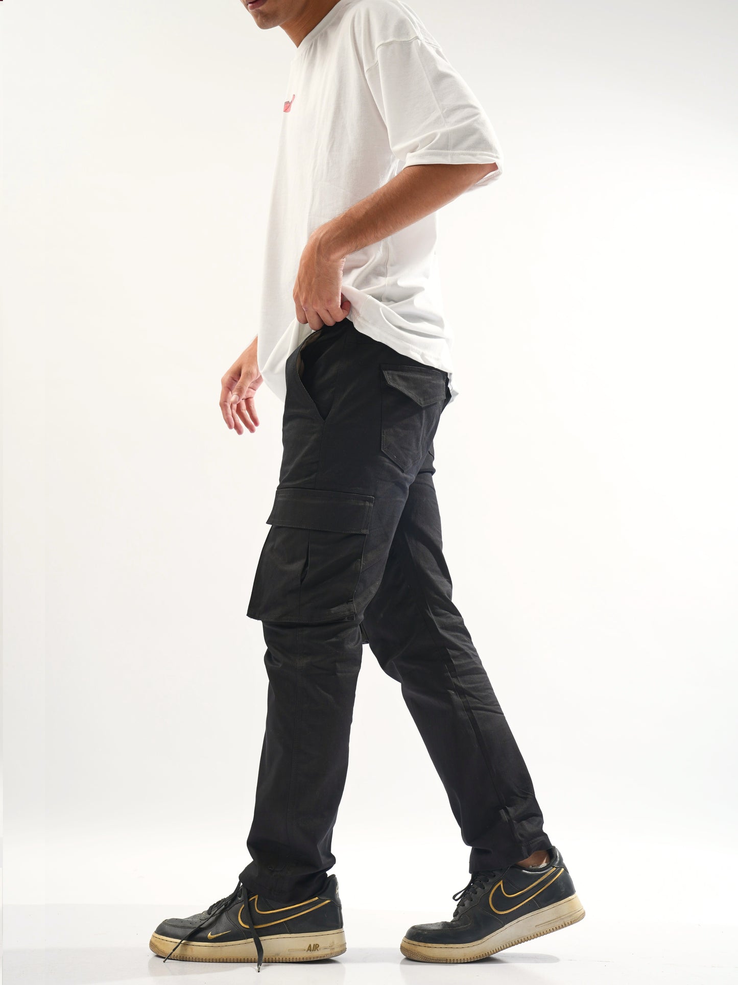 loose fit black cargo pants in pakistan