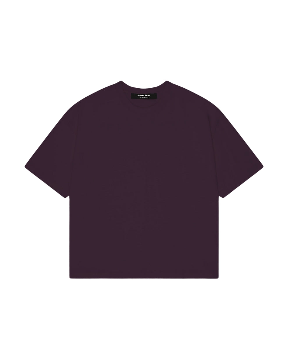 dark purple oversized tee