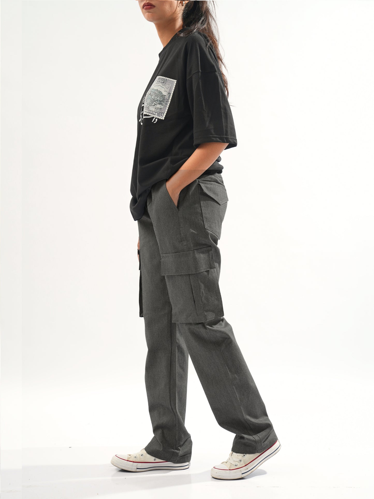 space grey cargo pants online pakistan