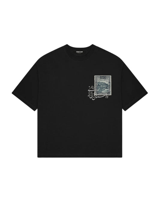 Dastaan Oversized Boxy Tee - Pakistan