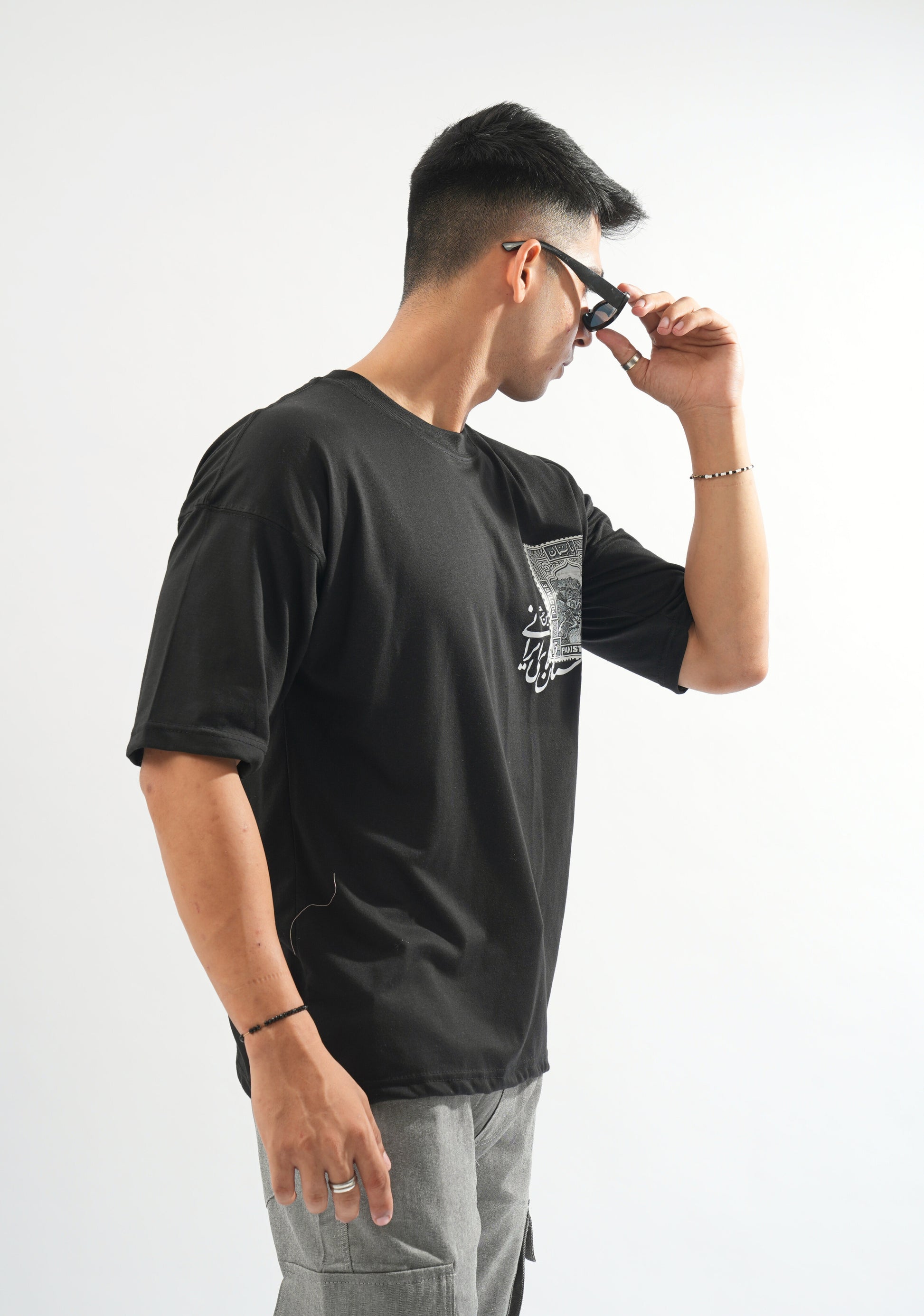 Dastaan Oversized Boxy Tee - Pakistan