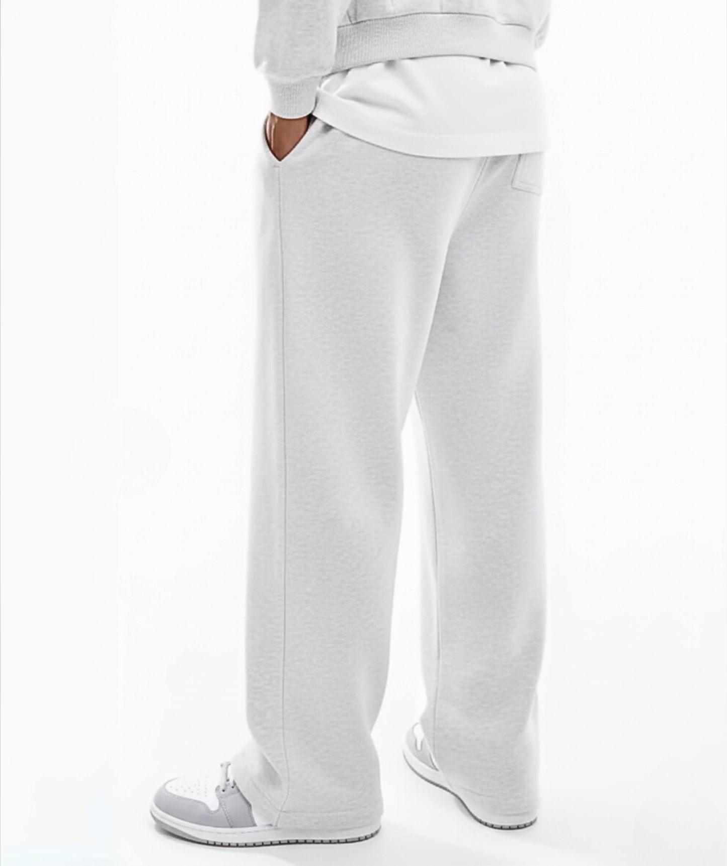 Shop our Ice Marl Terry Cotton Sweatpants for ultimate comfort and style. Featuring a clean straight-leg fit, three pockets, and premium soft fabric. Your go-to for relaxed days.