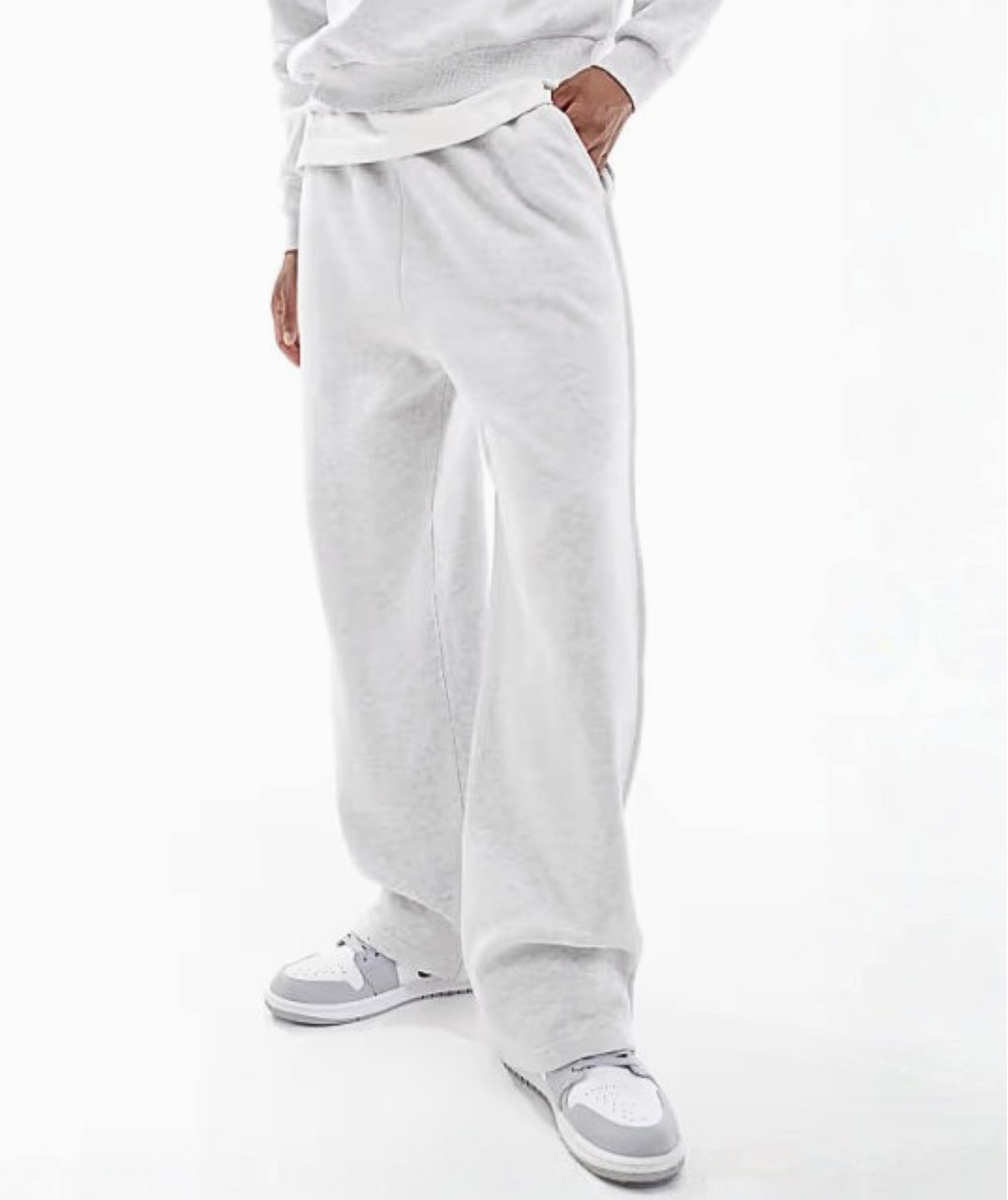 Shop our Ice Marl Terry Cotton Sweatpants for ultimate comfort and style. Featuring a clean straight-leg fit, three pockets, and premium soft fabric. Your go-to for relaxed days.