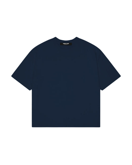 Oversized Tee - Navy