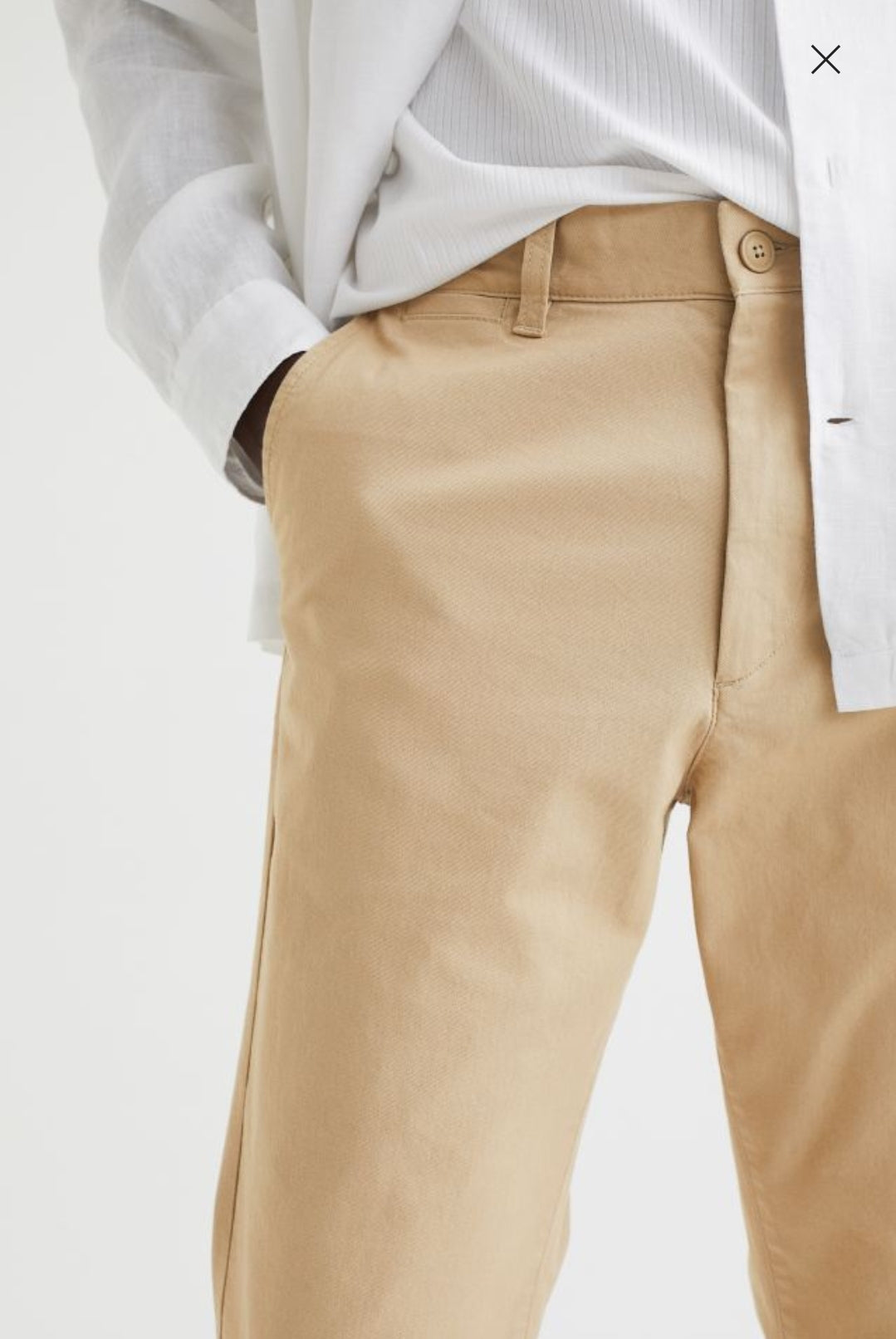 Light Beige Chino Pants