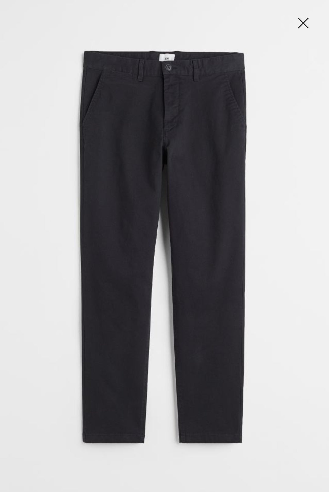 Black Chino Pants