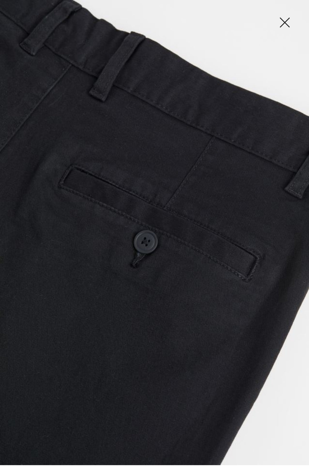 Black Chino Pants
