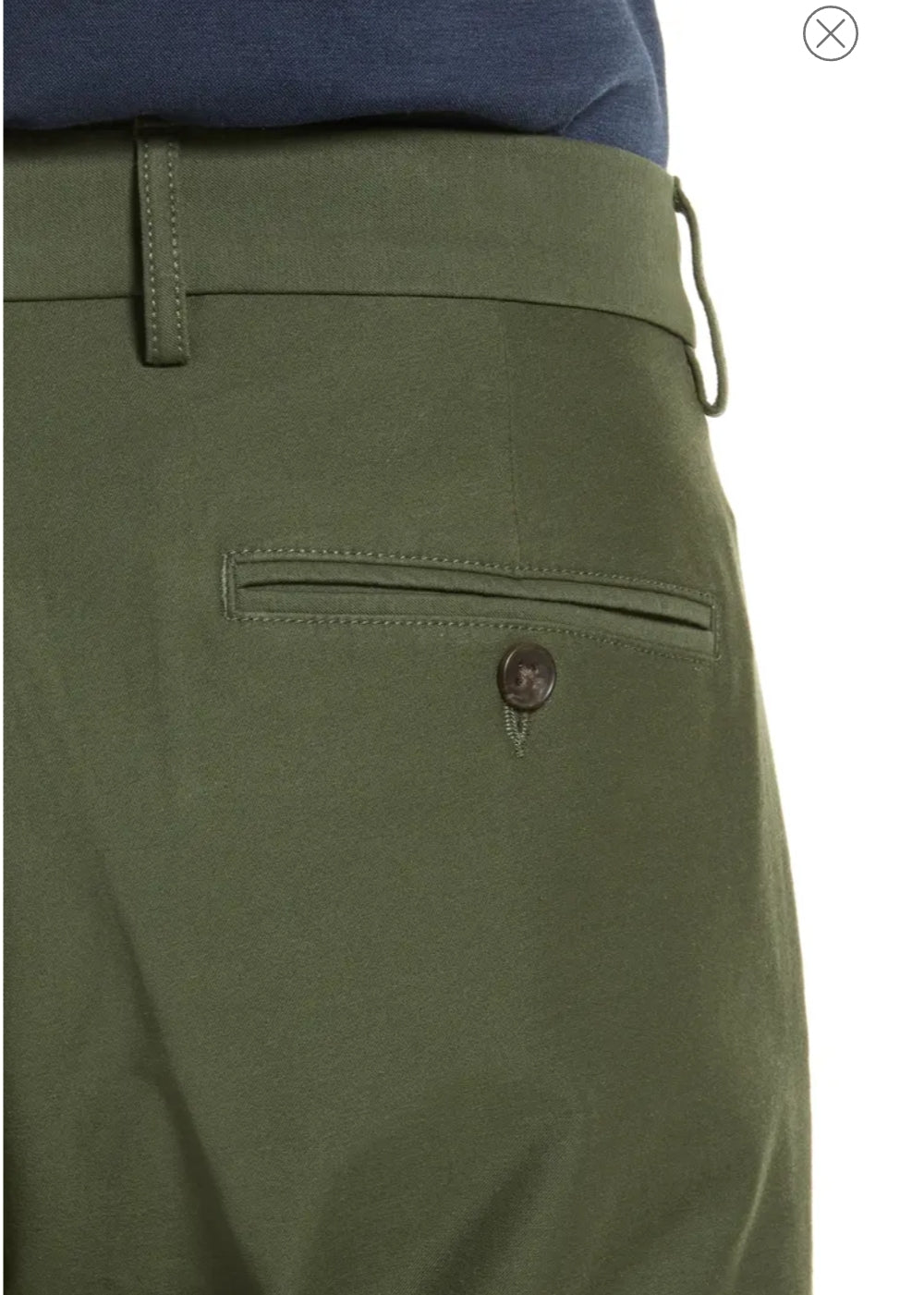 Olive Green Chino Pants