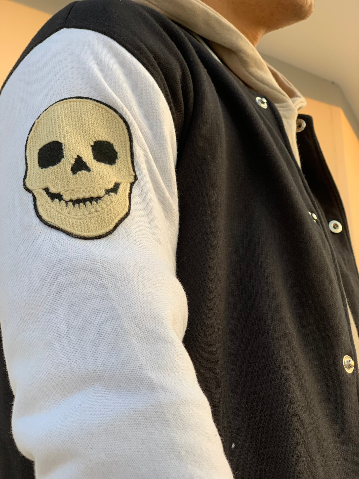 Skull Varsity Jacket