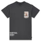 dark grey graphic tee