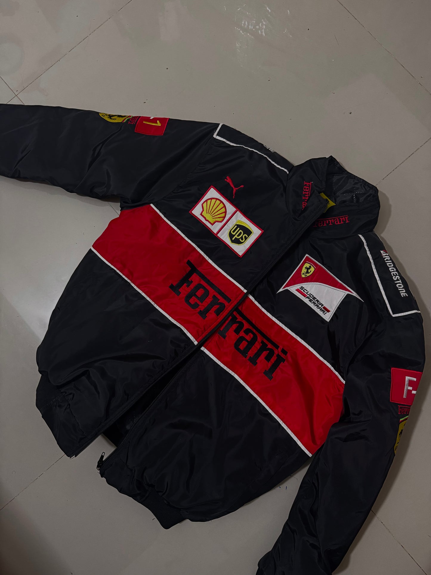 F1 Racer Jacket - Black