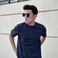 Navy Fitted Tee