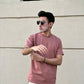 Ash Pink Fitted Tee