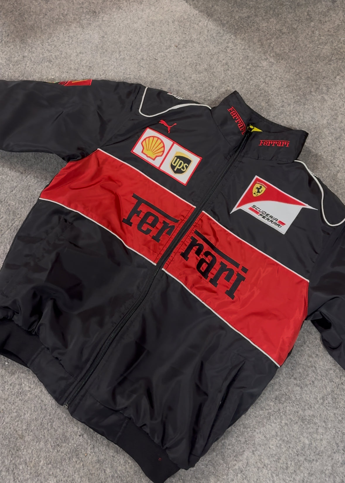 F1 Racer Jacket - Black