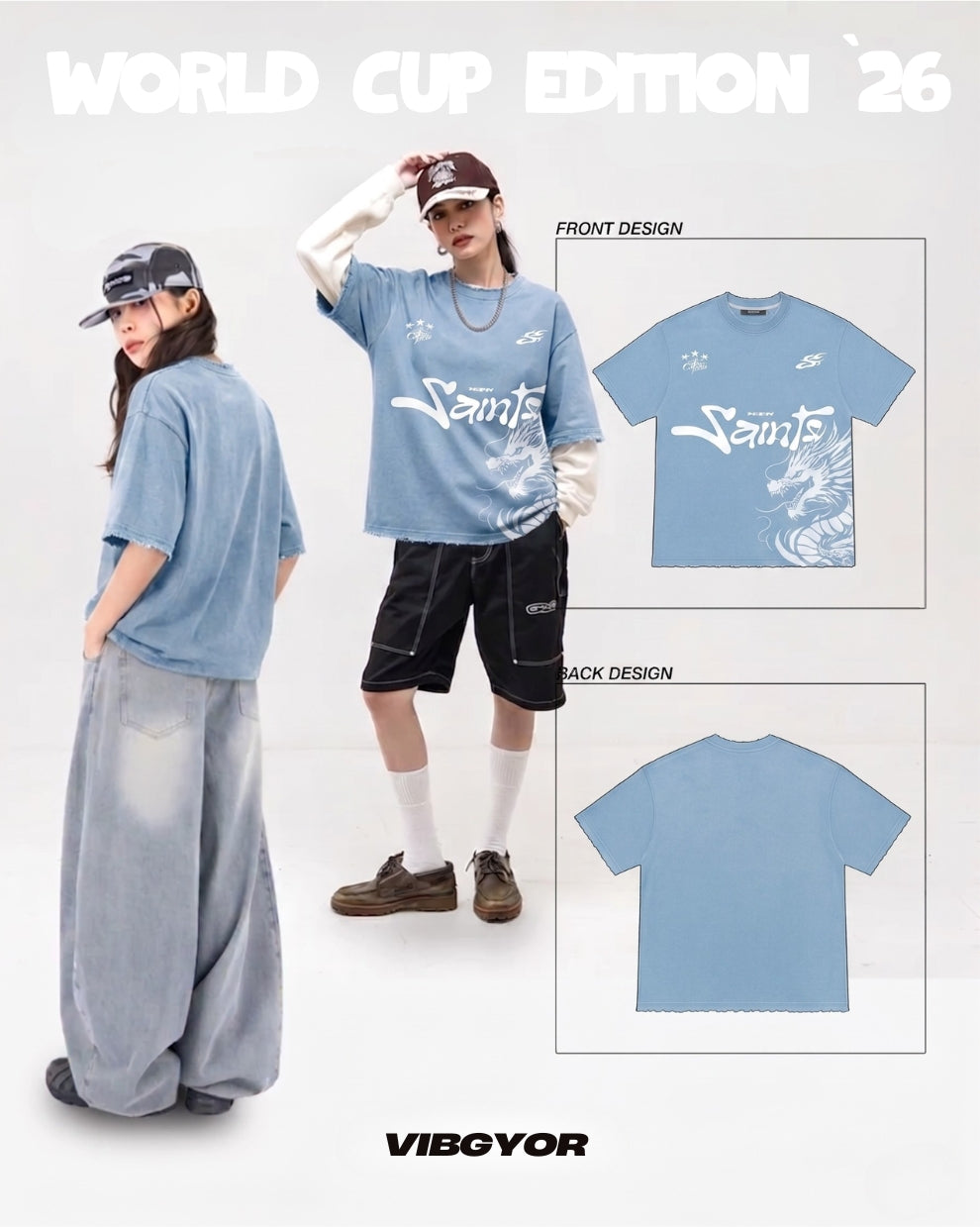 Kamodo - Washed Tee (Sky)