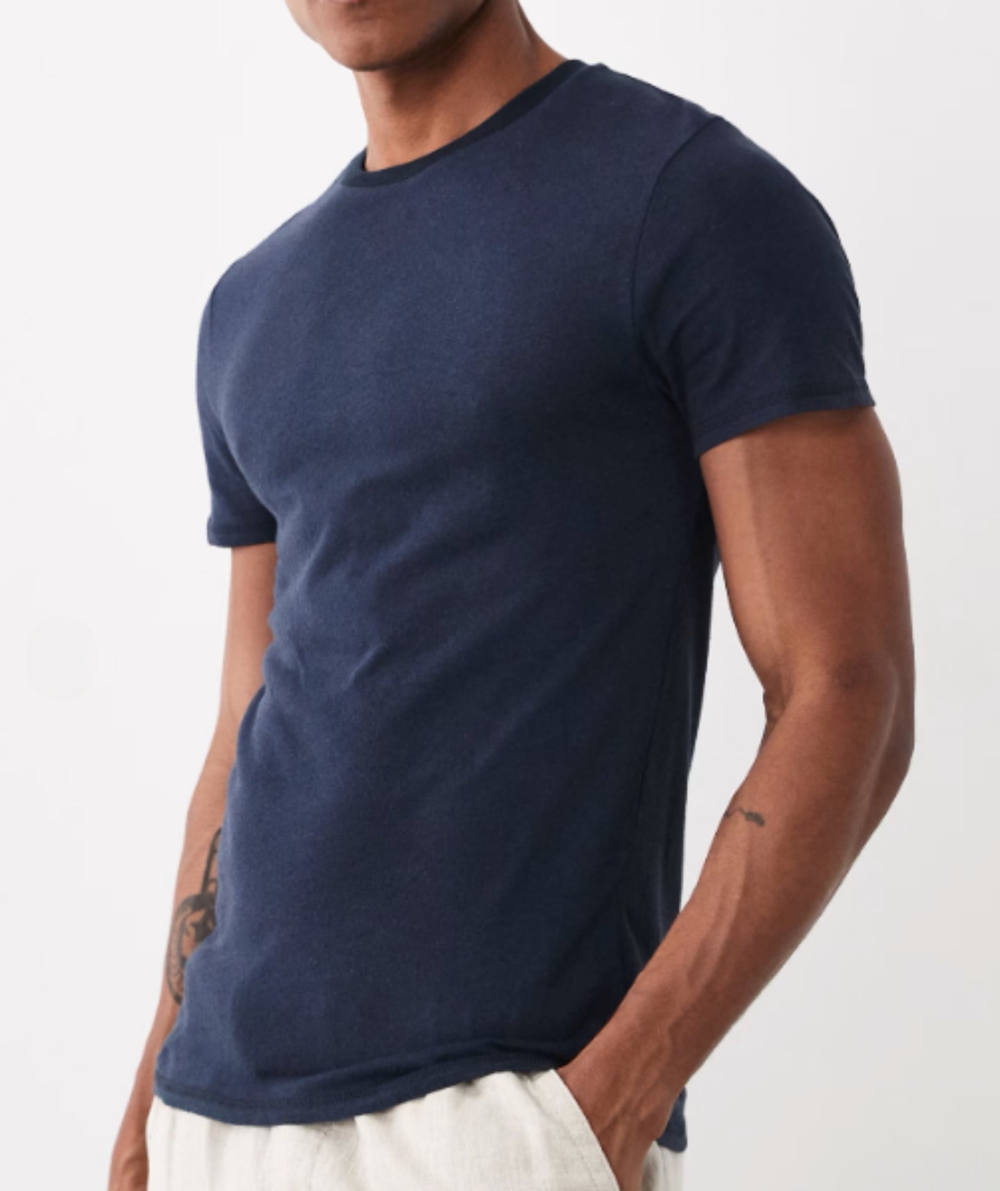 Navy Slim Fit Tee