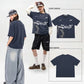Yin Yan - Washed Tee (Navy)