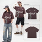 Yin Yan - Washed Tee (Maroon)