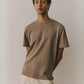 Dark Beige Fitted Tee
