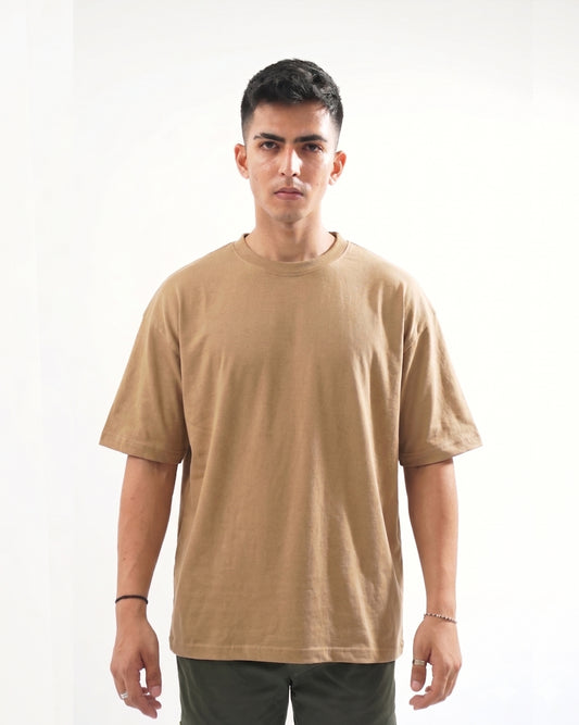 Oversized Tee - Khaki