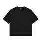 black oversized basic tee in pack of 2, 3 and 5
