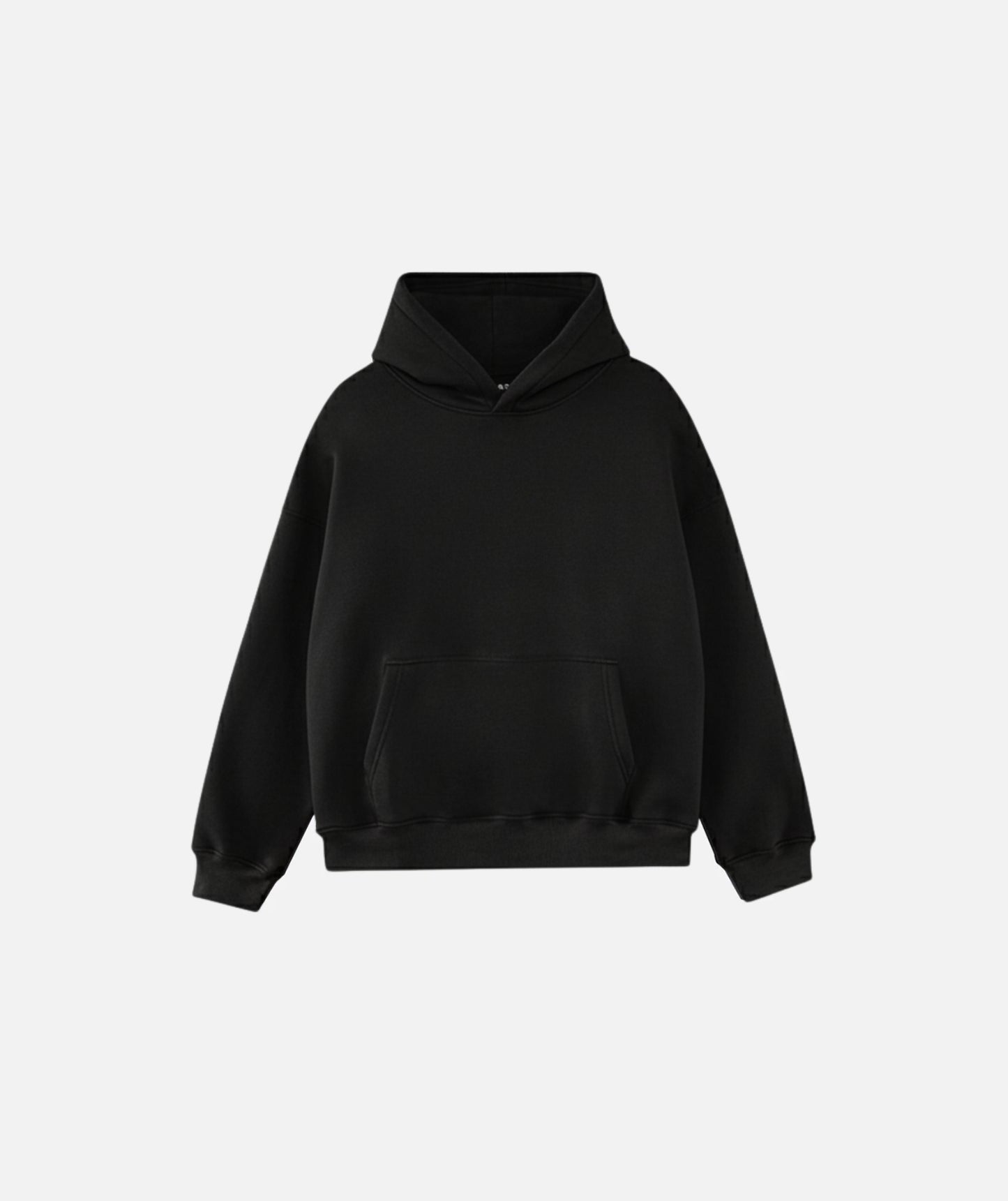 Black Heavyweight Oversized Hoodie