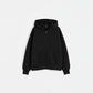 Black Heavyweight Oversized Zip Hoodie
