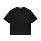 Oversized boxy tee in Black - Pakistan