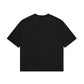 Oversized boxy tee in Black - Pakistan