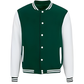 Bottle Green Varsity Jacket