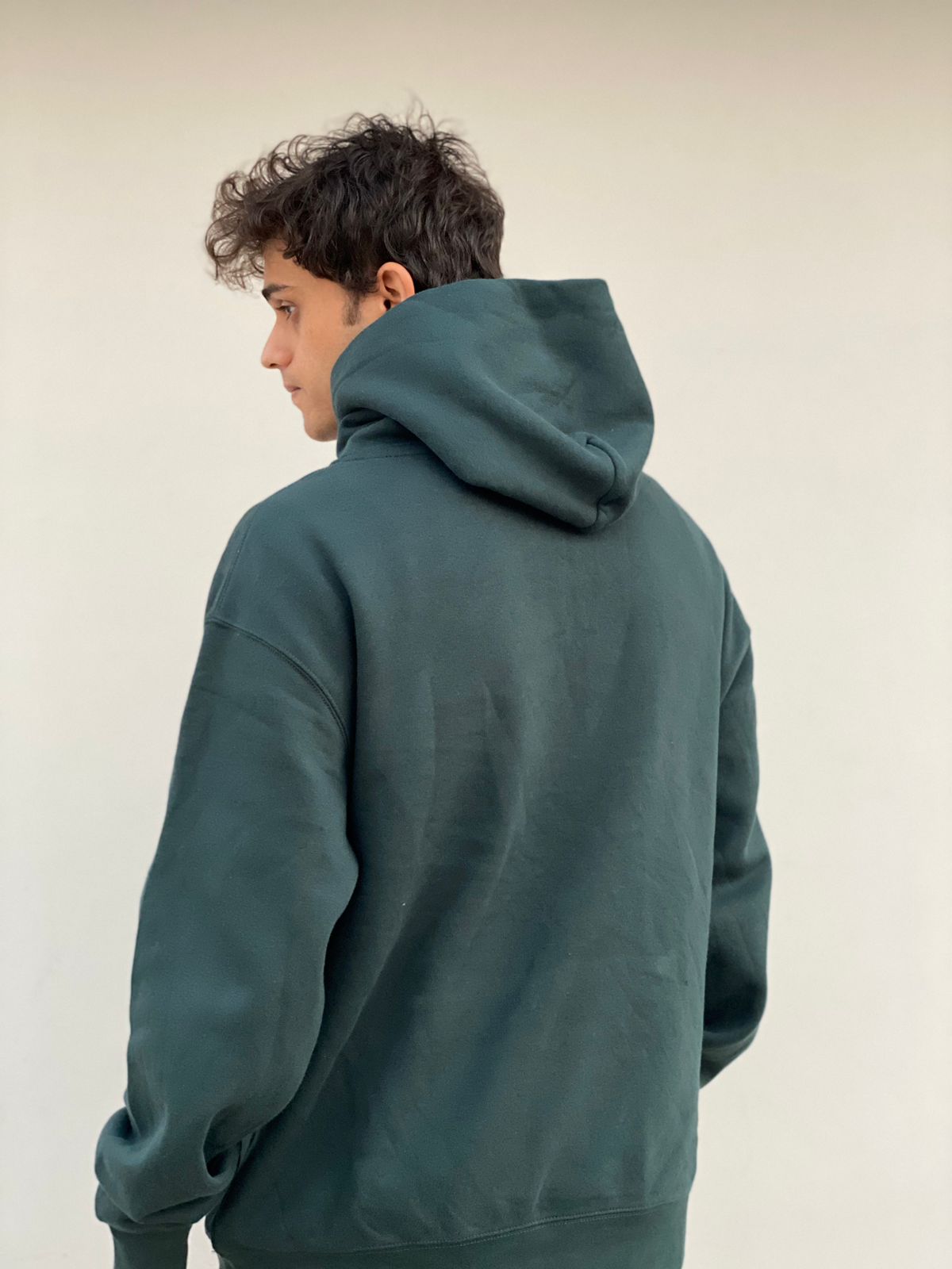 bottle green oversized hoodie pakistan online