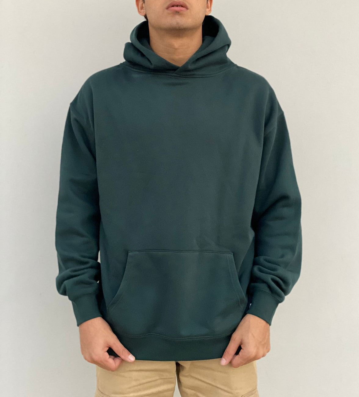 bottle green oversized hoodie pakistan online