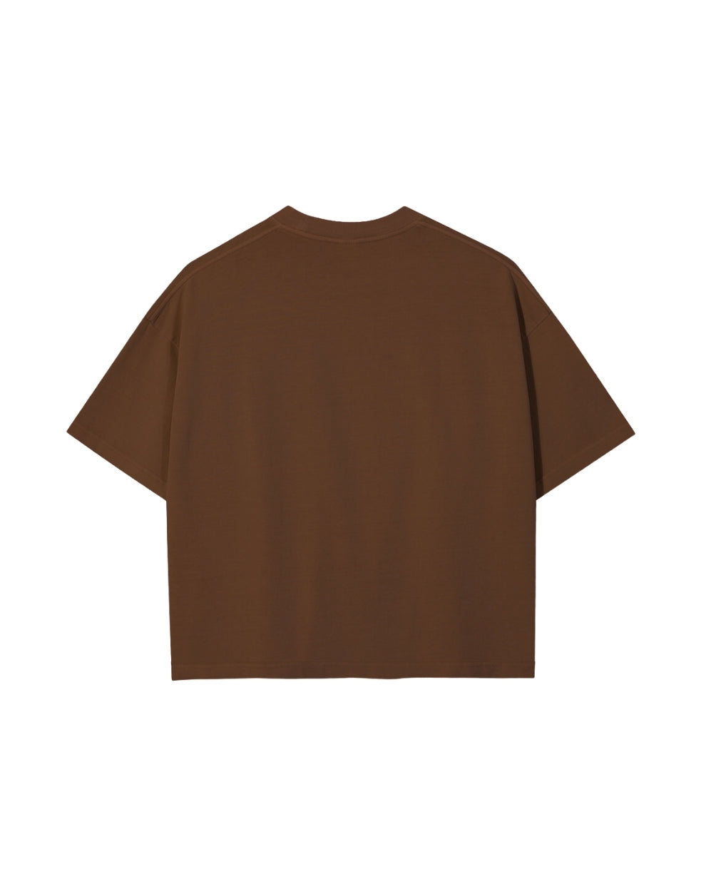 Oversized T-shirt - Brown