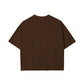 Oversized Tee - Dark Brown