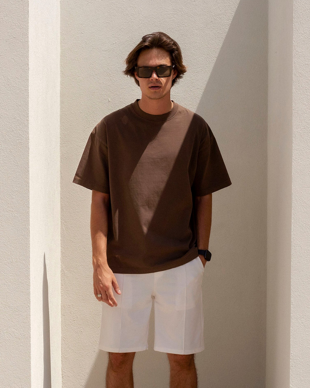 oversized brown tshirt men pakistan