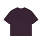 dark purple oversized tee