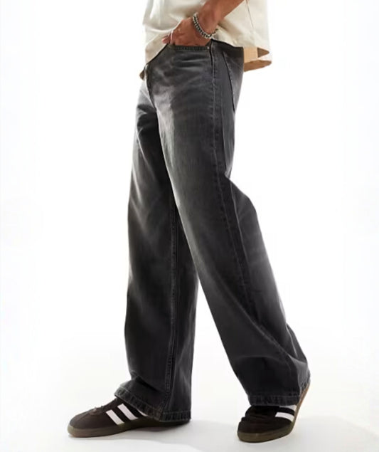 Grey Baggy Jeans