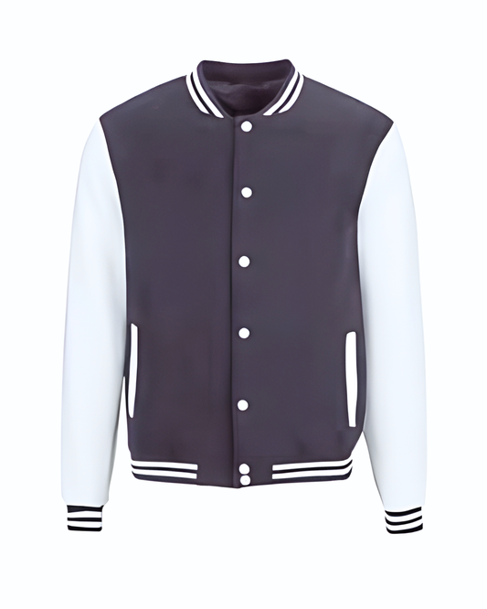 Grey Varsity Jacket