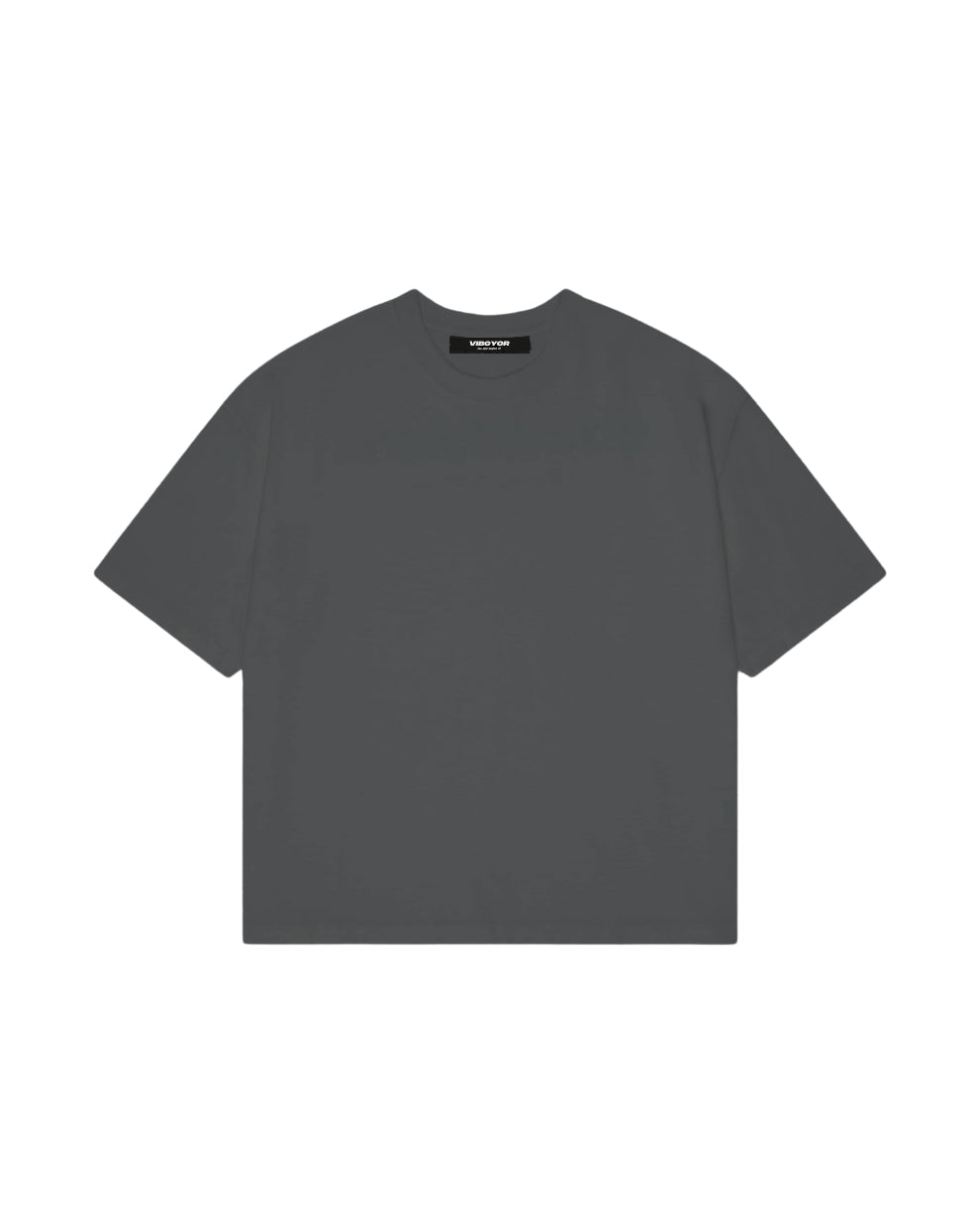 Oversized Boxy Tee in Grey - Pakistan