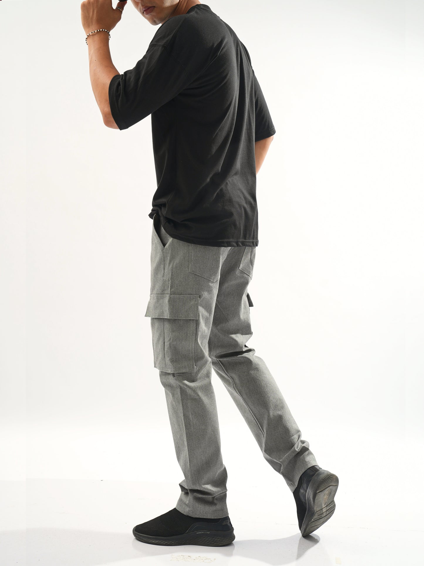 grey straight cargo pants pakistan