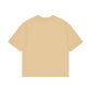 Oversized boxy tee in Khaki - Pakistan