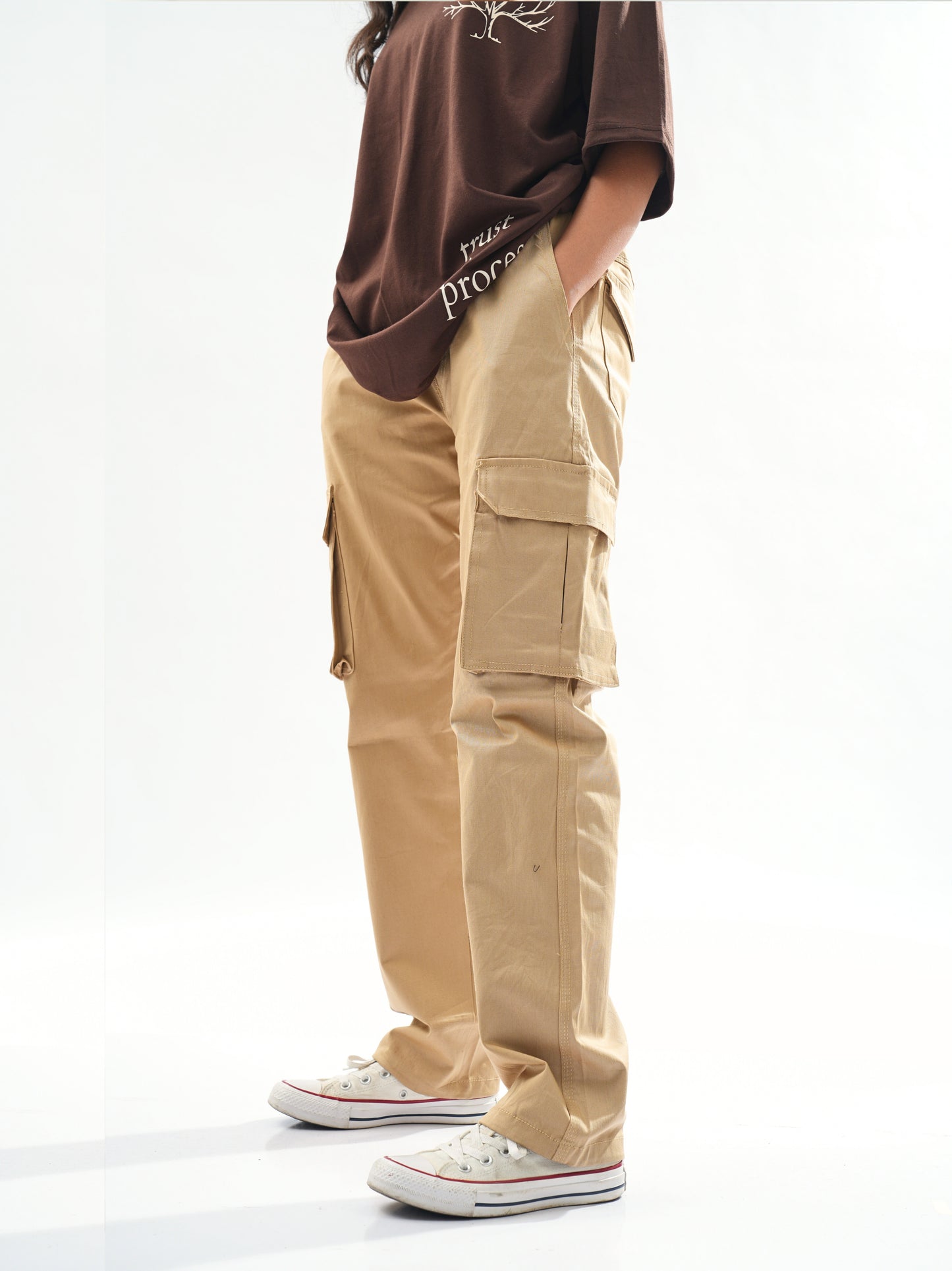 khaki straight cargo pants pakistan