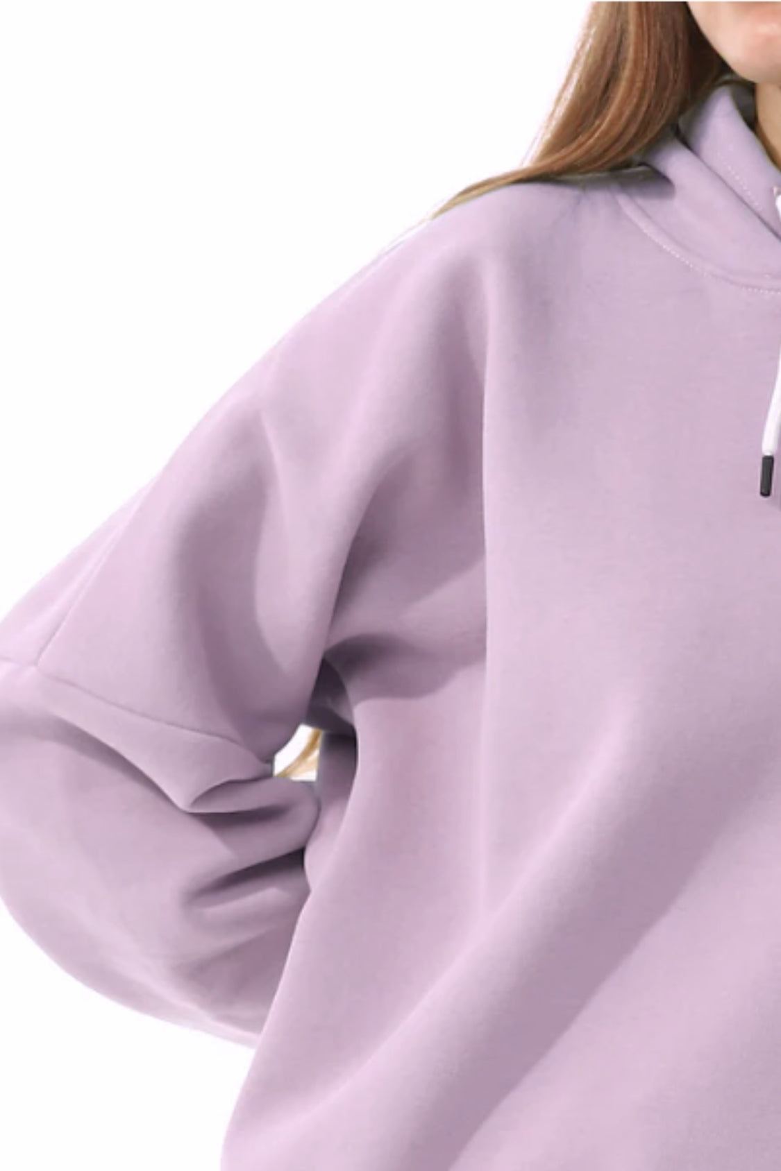 Lilac Oversized Hoodie