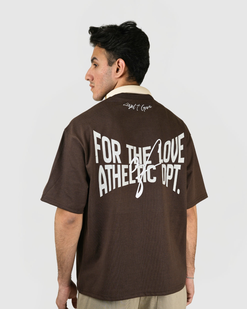 Athletic Dpt (Brown) - Oversized Tee