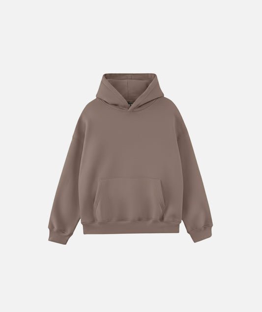 Luxury Beige Heavyweight Oversized Hoodie