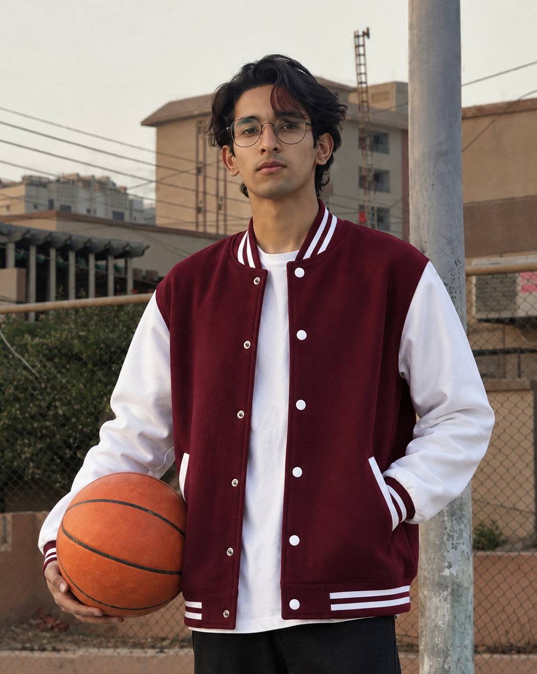 maroon varsity jacket in pakistan